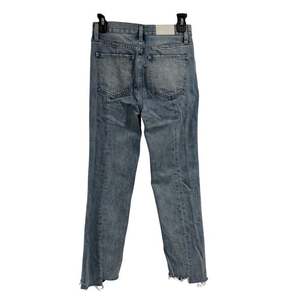Pistola Jeans Charlie High Rise Reconstructed Straight Leg Jeans in Fusion Sz 24 - Picture 4 of 6
